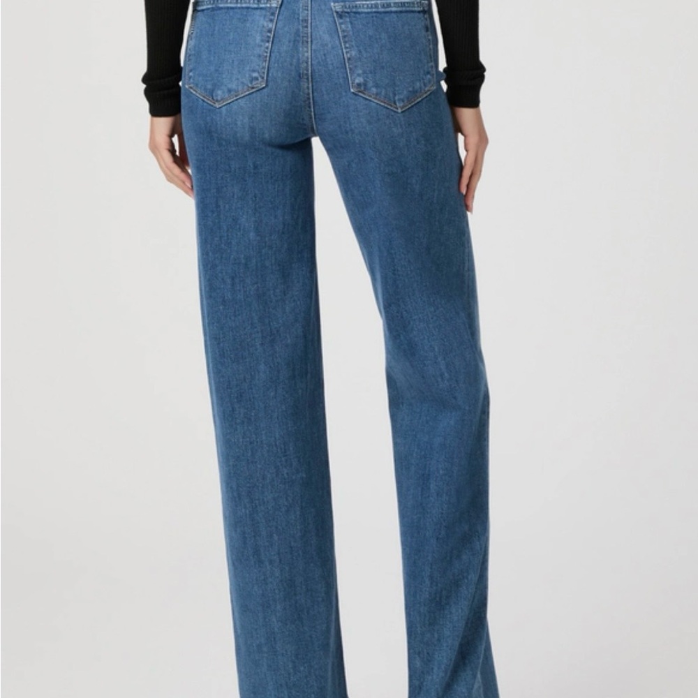 PAIGE Sasha wide leg jeans 32 - Picture 3 of 10